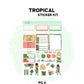 Tropical Sticker Kit