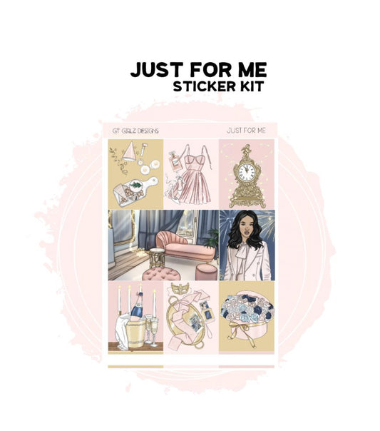 Just for Me Sticker Kit