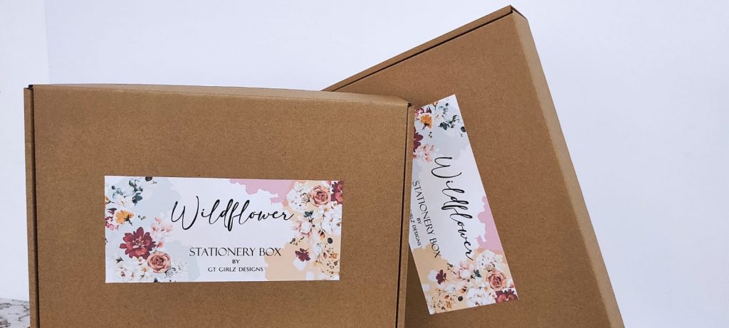 Wildflower Stationery Box