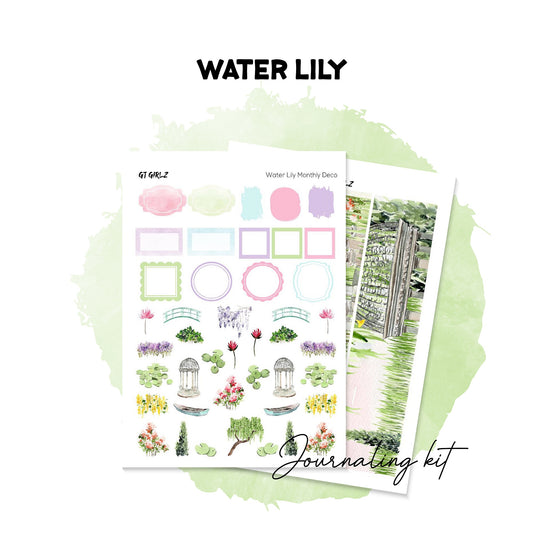 Water Lily Journaling Kit