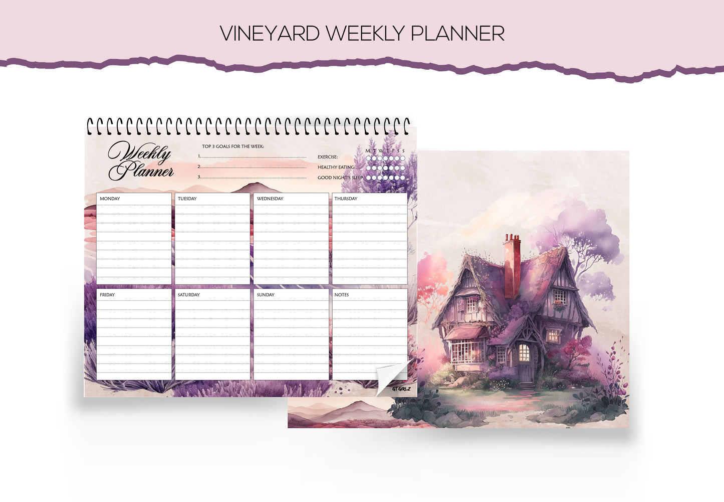 Vineyard Weekly Planner