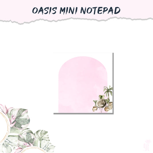 Oasis Mini Notepad