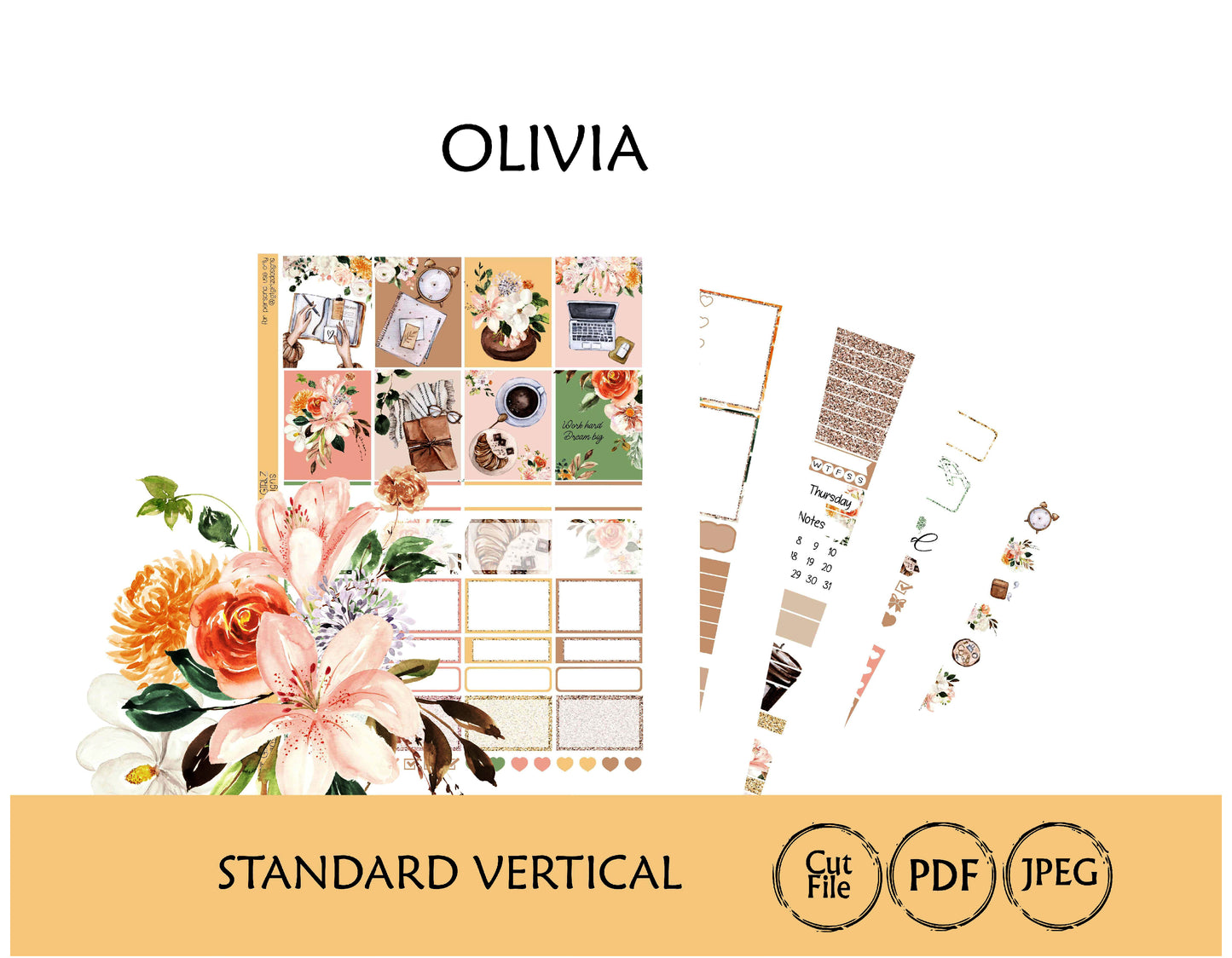 Olivia Weekly Printable