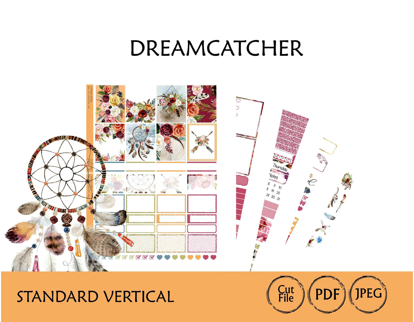 Dreamcatcher Weekly Printable