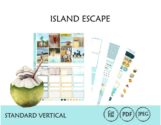 Island Escape Weekly Printable