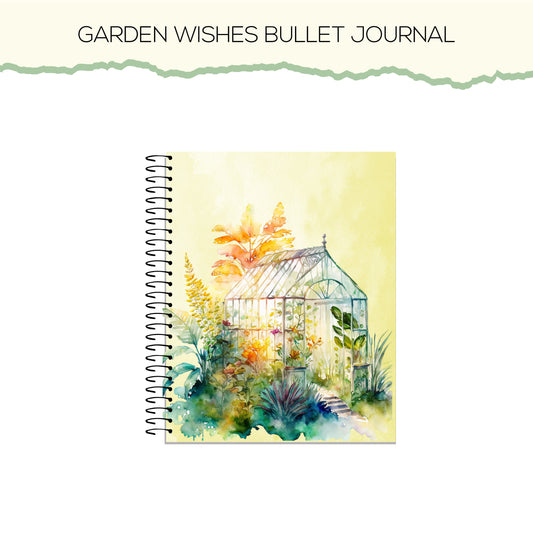 Garden Wishes Bullet Journal
