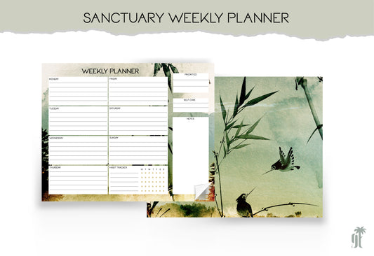 Sanctuary Weekly Planner
