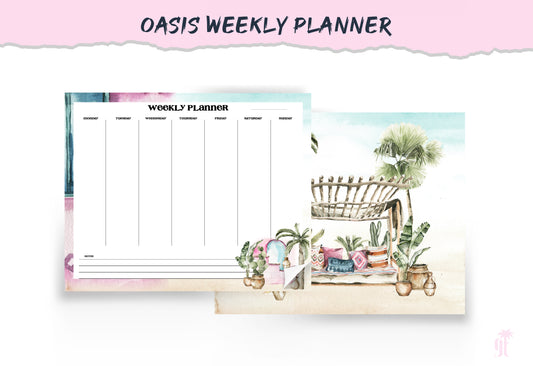 Oasis Weekly Planner