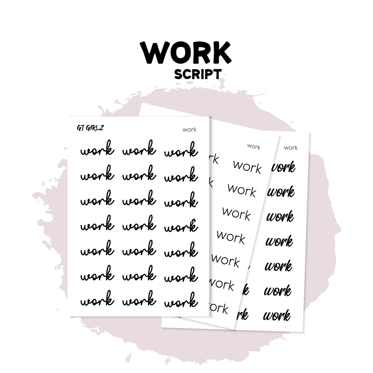 Work Script