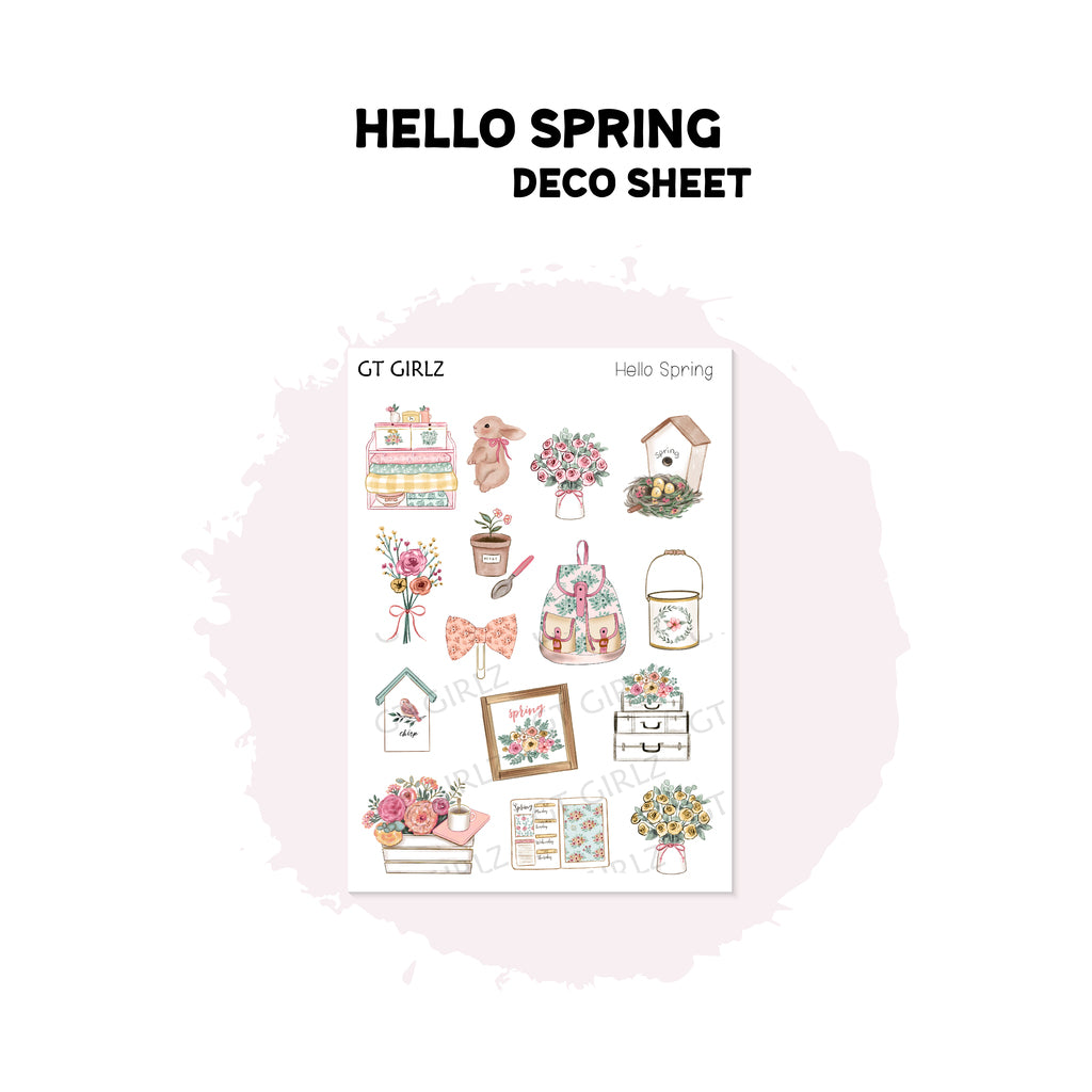 Hello Spring Deco