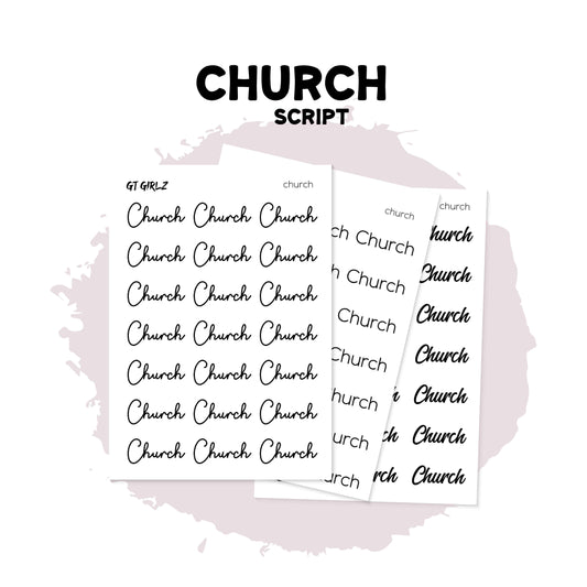 Church Script
