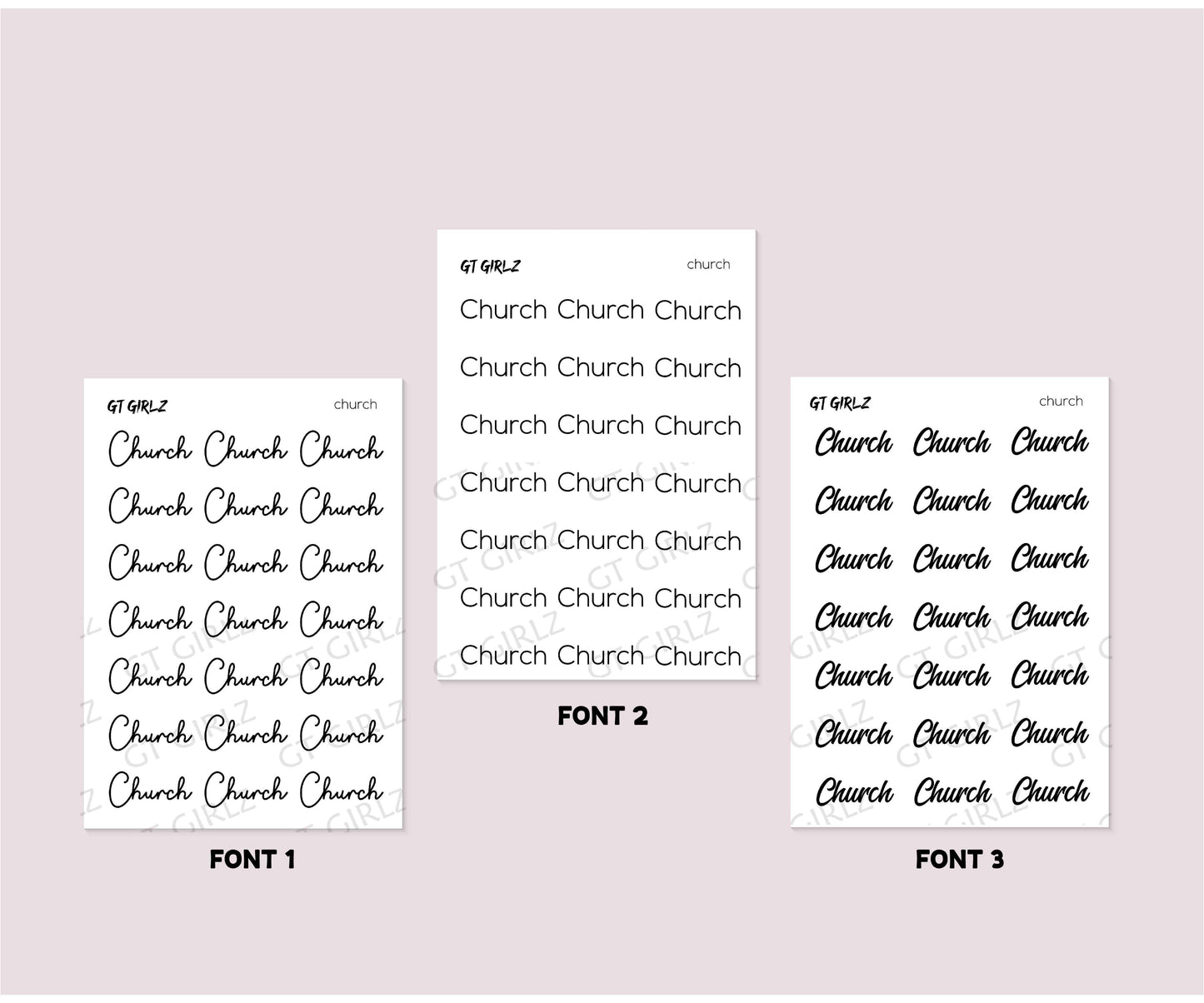 Church Script