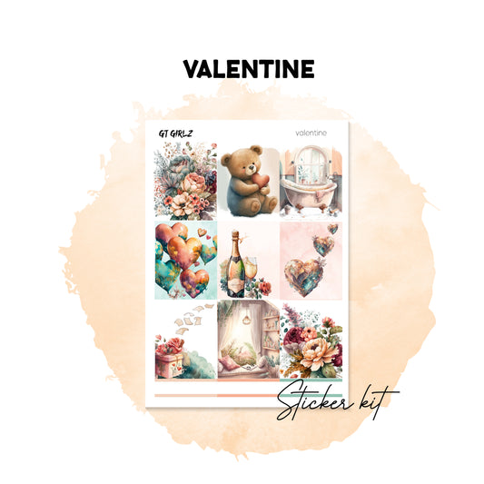 Valentine Sticker Kit
