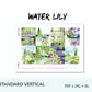 Water Lily Weekly Printable